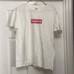 Supreme white T-shirt